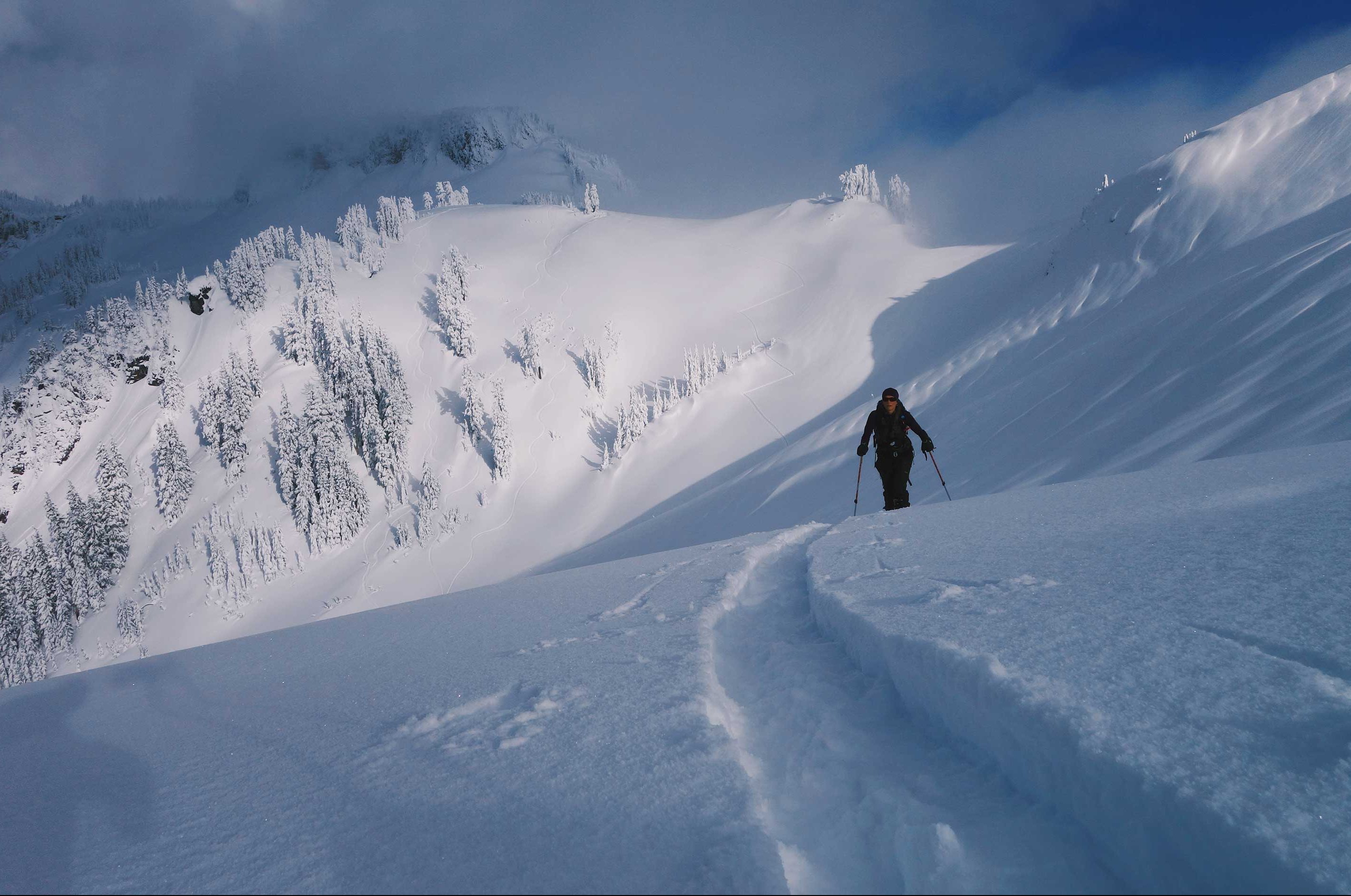 Intro to Backcountry Skiing Course Baker Mountain Guides