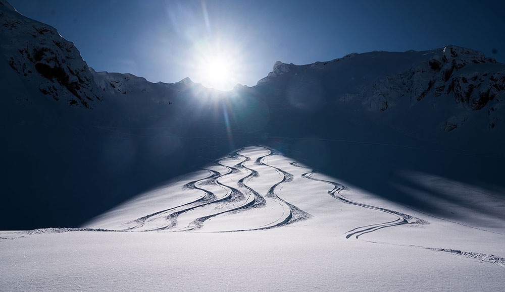 backcountry skiing wallpaper